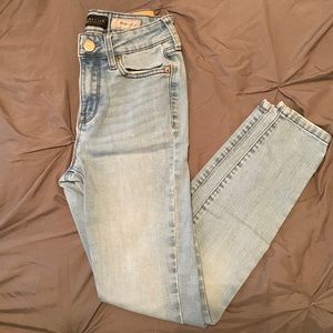 High waisted jegging